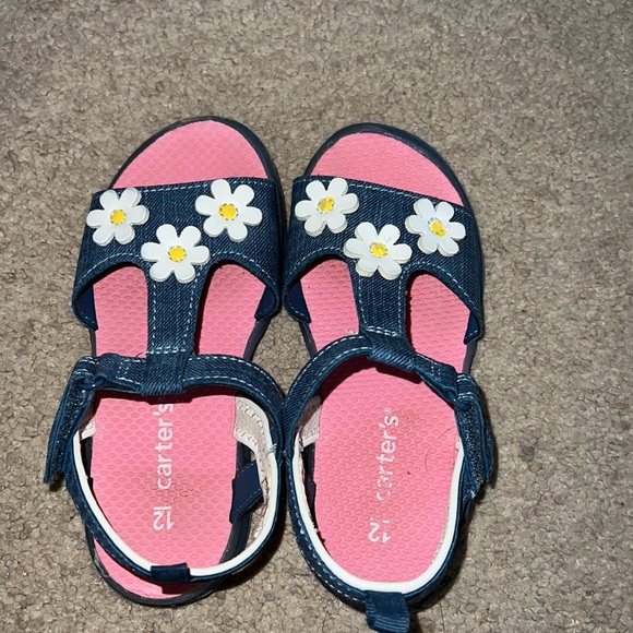 Carter's Shoes Toddler Carters Chambray Lightup Sandals Poshmark